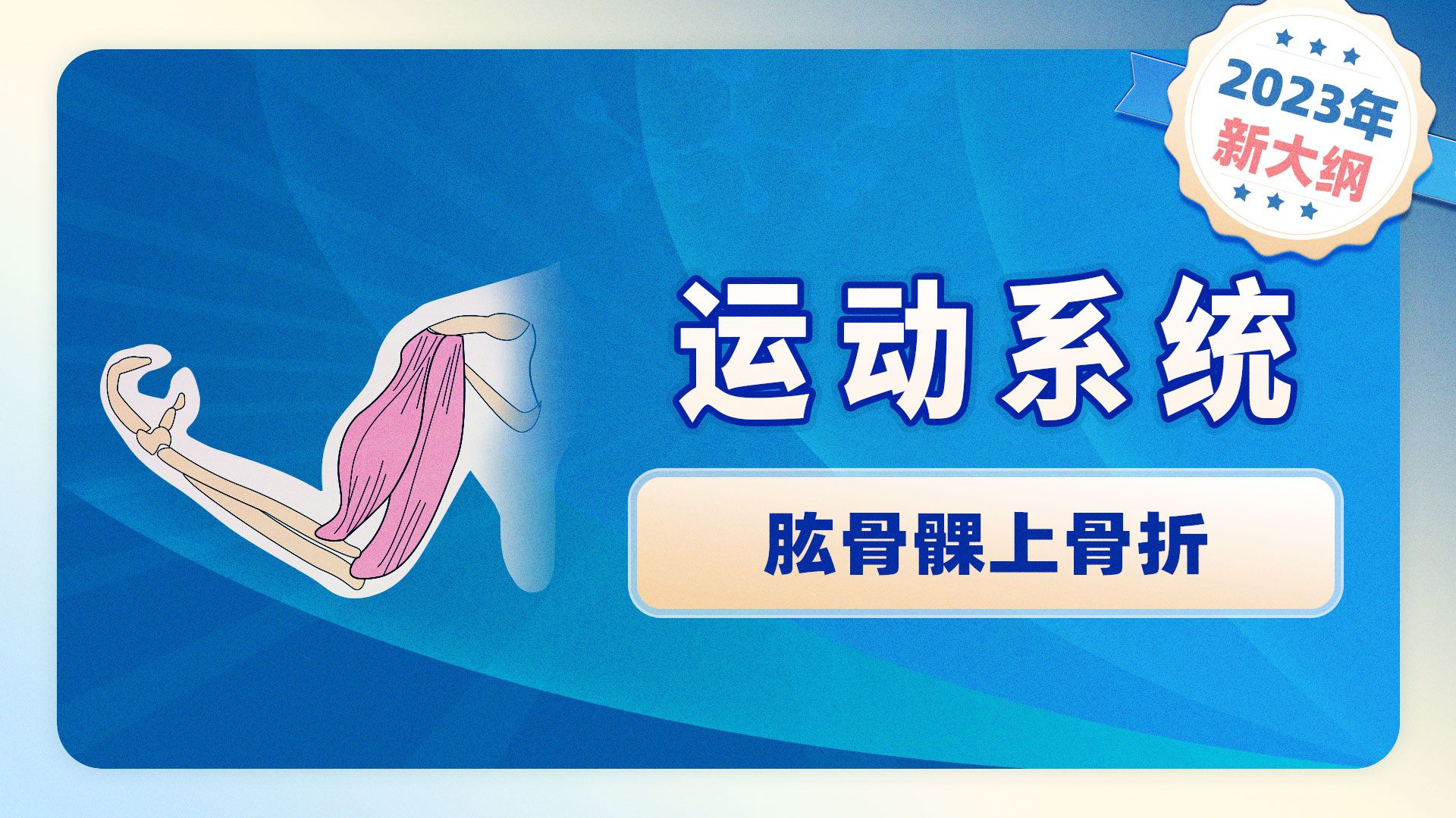 【2023年新大纲】运动系统-肱骨髁上骨折